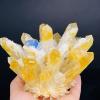 CZAOINCU Natural Ghost Phantom Quartz Rock Crystal Home Decor, 1 Piece, 650–700 g view 4