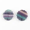 BIANMTSW Natural Quartz Crystal Star, Rainbow Fluorite Love Gemstone view 4