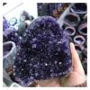 BIANMTSW Natural Purple Amethyst Stone Geode Crystal Cluster Home Decor, Full of Texture (Color: 1700g–1800g, 1 pc) view 2