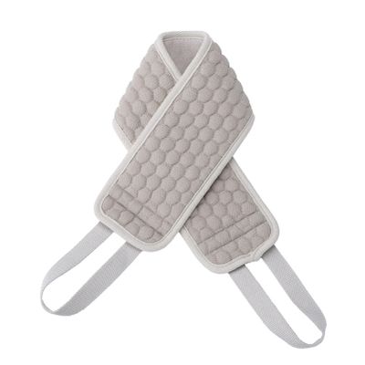 DUnLap Long-Handle Bath Brush, Gray