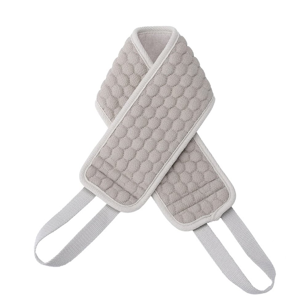 DUnLap Long-Handle Bath Brush, Gray