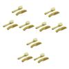FRCOLOR 6-Piece Wooden Comb and Massage Brush Set for Toddlers view 1