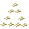 FRCOLOR 6-Piece Wooden Comb and Massage Brush Set for Toddlers view 4