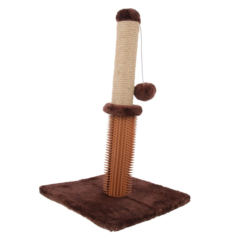 Supvox Wear-Resistant Kitten Scratcher, Reusable Cat Scratching Post with Stable Base