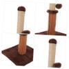 Supvox Wear-Resistant Kitten Scratcher, Reusable Cat Scratching Post with Stable Base view 2
