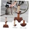 Supvox Wear-Resistant Kitten Scratcher, Reusable Cat Scratching Post with Stable Base view 3