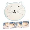 Round Cotton Cat Scratching Mat, White view 2