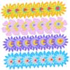ibasenice 140-Piece Self-Adhesive Flower Stickers for Crafts, Nurseries, Kids' Rooms and Living Spaces view 1