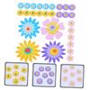 ibasenice 140-Piece Self-Adhesive Flower Stickers for Crafts, Nurseries, Kids' Rooms and Living Spaces view 2