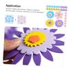 ibasenice 140-Piece Self-Adhesive Flower Stickers for Crafts, Nurseries, Kids' Rooms and Living Spaces view 3