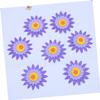 ibasenice 140-Piece Self-Adhesive Flower Stickers for Crafts, Nurseries, Kids' Rooms and Living Spaces view 4