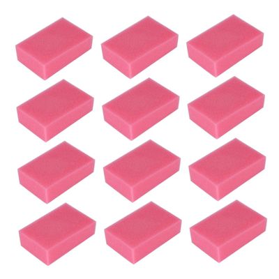 MAGICLULU 24-Piece Rectangular Barber Sponges, Highly Absorbent, Random Color