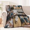 Dmkjdzsw Personalized Photo Blanket, Super-Soft Mom Blanket, Gifts for Family, Friends, Couples, and Pets, G-100 x 150 cm view 2