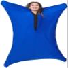 Sensory Body Sock for Children to Relax, Relaxation Blanket for Oxytocin Release, Helps with SPD, Anxiety, ADHD, Autism (Blue, S) view 1