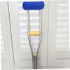 1 Pair of Non-Slip Crutch Pads, Blue, Cotton and Sponge view 4