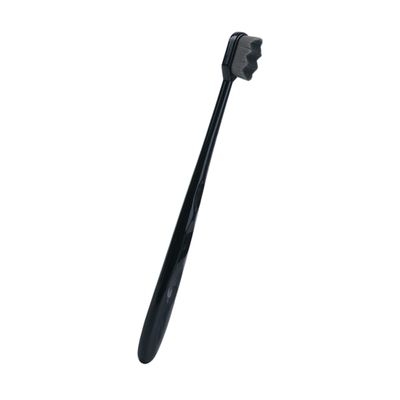 GOOHOCHY Soft Micro-Nano Toothbrush with Black Bristles and Ergonomic Non-Slip Handle, Gentle Cleaning for Sensitive Gums, Effective Oral Care, Durable Material