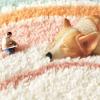 Viusneun Children's Round Short-Pile Wild Animal Rug, Soft Washable Non-Slip Play Mat (Animals, 60 cm) view 3