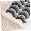 Extra-Voluminous False Eyelashes, 5 Pairs, High-Performance Fibers view 3