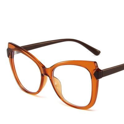 FUQINQINGOZ Bergroe Cat-Eye Blue-Light-Blocking Reading Glasses, +2.00, C5