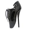 18 cm Stiletto High Heels with Wrist Straps, Ballet Shoes, Black, Size 46 view 1