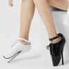 18 cm Stiletto High Heels with Wrist Straps, Ballet Shoes, Black, Size 46 view 4