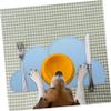 Sosoport Silicone Pet Bowl Mat - Non-Slip, Waterproof, Heat Resistant view 3