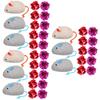 Supvox 39-Piece Cat Toy Set with Catnip and Crinkle Balls view 1