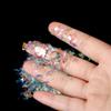 Whakano 5-Piece Nail Art Glitter Sequins Set, Purple view 2