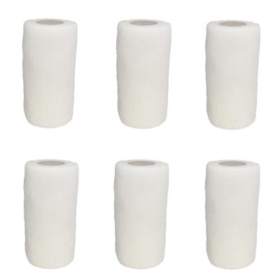 6 Rolls Self-Adhesive Bandage 10cm x 4.5m