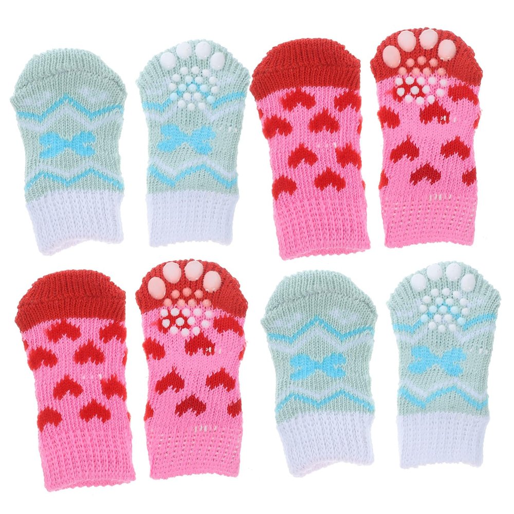 BESPORTBLE Non-Slip Dog Socks for Small Dogs