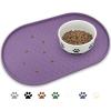 KPWACD Silicone Dog Feeding Mat, Non-Slip Waterproof Bowl Mat view 1