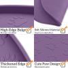 KPWACD Silicone Dog Feeding Mat, Non-Slip Waterproof Bowl Mat view 4
