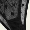 WILLBEST Sexy Women's Lingerie Set with Garters, Open-Crotch Underwear, Leopard-Print Bra, Long Babydoll and Bustier Shapewear view 4
