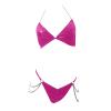 WILLBEST Women's Christmas Lingerie Set, White Babydoll Bralette with Back Straps, Stockings and Push-Up Design view 4
