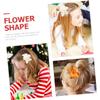 FRCOLOR 10-Piece Hawaiian Flower Hair Clips with Artificial Orchids view 2