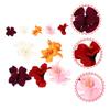 FRCOLOR 10-Piece Hawaiian Flower Hair Clips with Artificial Orchids view 3