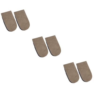 minkissy 3 Pairs Invisible Heel Lift Inserts for Casual and Sports Shoes