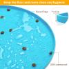 KPWACD Silicone Dog Food Mat, Non-Slip Waterproof Bowl Mat with Raised Edges view 4