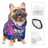 Zebra-Leopard, Flamingo, Bird & Palm Leaf Hoodie for Small to Medium Dogs, Cats & Kittens view 3