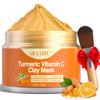 ulluxe Turmeric Vitamin C Clay Face Mask view 1