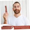 FRCOLOR 2-Piece Folding Wooden Beard Comb Set for Men view 2