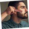 FRCOLOR 2-Piece Folding Wooden Beard Comb Set for Men view 4