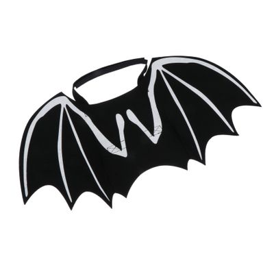 Kisangel 1pc Cat Bat Wing Halloween Costume, Comfortable Felt Pet Clothing