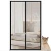 Reinforced Pet Screen Door with Zipper view 1