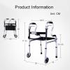 Rollator for Seniors, Foldable and Height-Adjustable, with Wheels and Seat, B Star of Light view 2