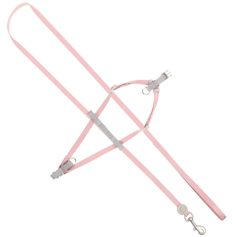 Hohopeti Lightweight Adjustable Dog Harness Set with Leash for Puppies and Small Dogs