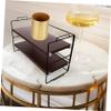 Generic 2-Tier Desktop Storage Rack Makeup Organizer, Vanity Counter, 2-in-1 Skincare view 3