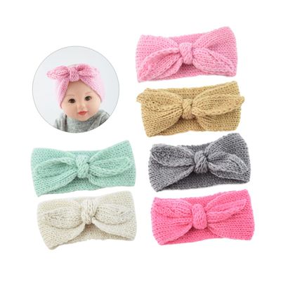 UPKOCH 6-Piece Crochet Turban Headbands for Girls