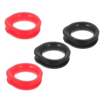 Supvox 4-Pack Silicone Scissor Finger Rings