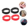 Supvox 4-Pack Silicone Scissor Finger Rings view 2